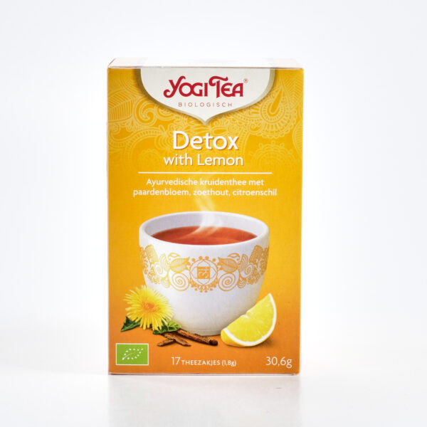 Yogi Puhastav tee sidruniga 17x1,8g Yogi Tea